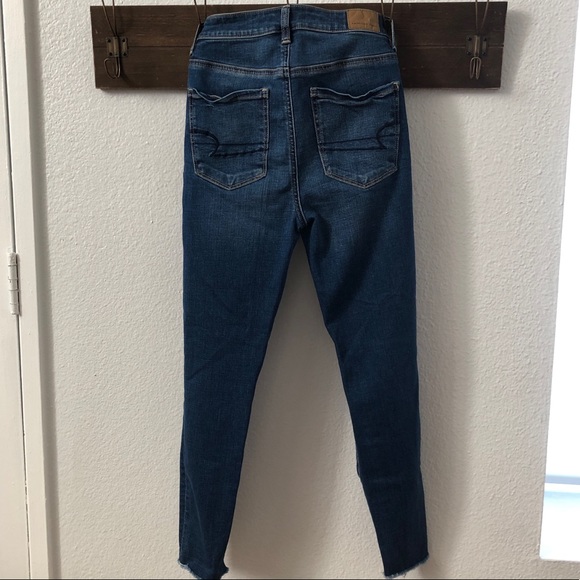 American Eagle Highest Rise Jeggings, Size 2 X-Short - Like New - Picture 2 of 4